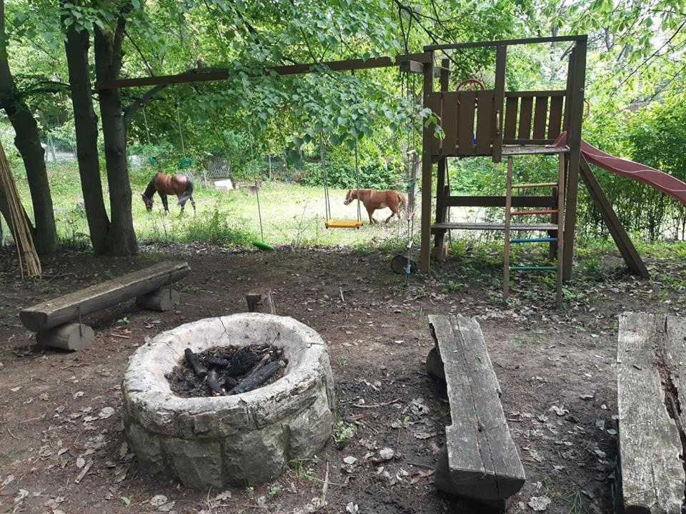 Hotel Jurta Az Erdo Mellett Dezsaval-Keresz-Tanya Pilisszentkereszt Exteriér fotografie